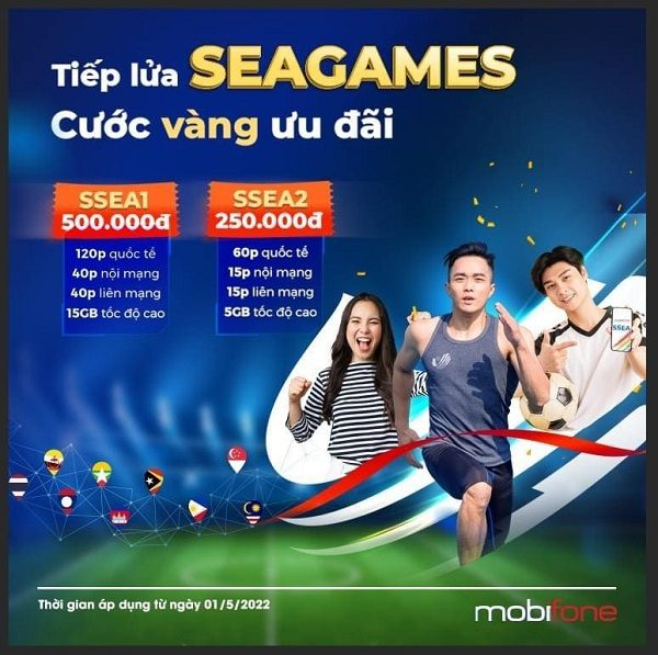 MobiFone: Xem SEA Games 31 thả ga với SSEA, tham gia thử thách rinh quà khủng !