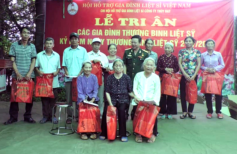 Hết mình chăm lo cho các gia đình thương binh, liệt sỹ