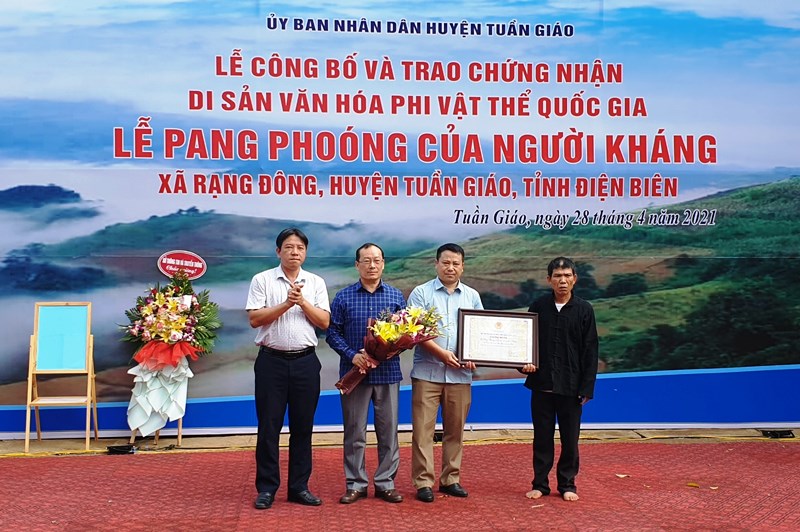 Lễ Pang Phoóng là Di sản văn hóa phi vật thể quốc gia