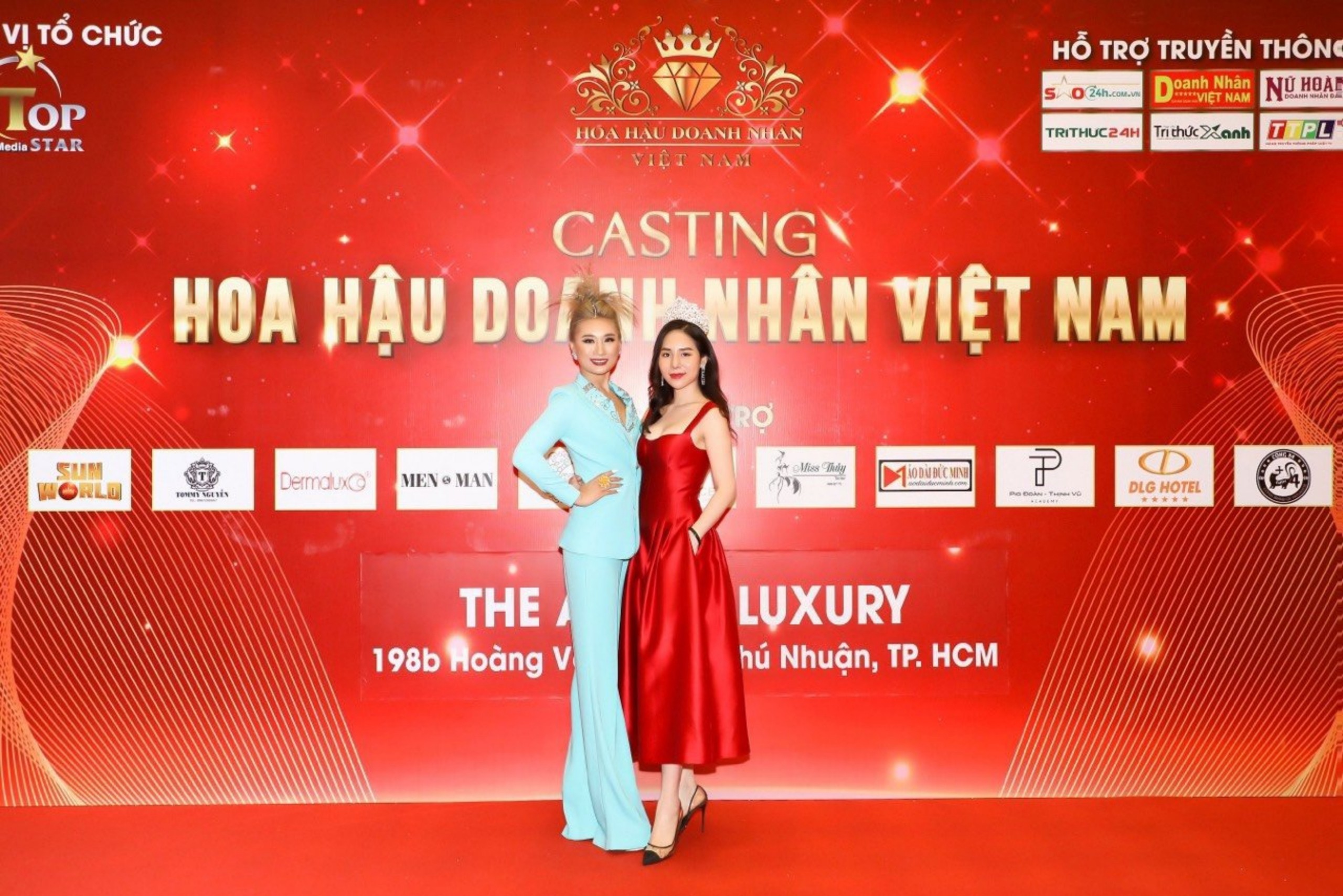 Sau đăng quang, Á hậu Vũ Khánh Hòa nổi bật tại buổi casting Hoa hậu Doanh nhân Việt Nam 2022