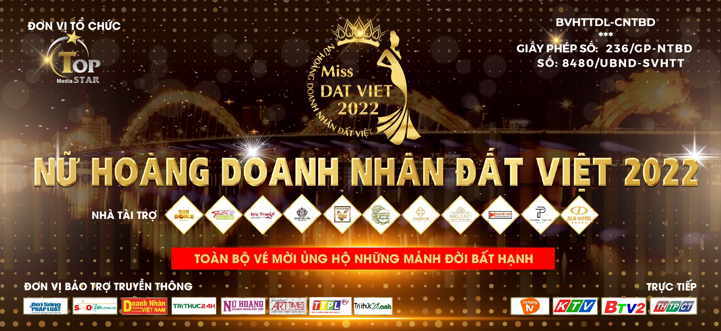 Háo hức chờ đợi đêm chung kết "Nữ hoàng Doanh nhân Đất Việt 2022" tại Đà Nẵng
