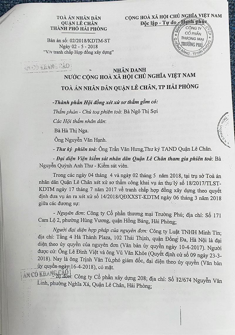 An Dương - Hải Phòng: Dự án Khu nhà ở cho người có thu nhập thấp tại xã An Đồng Chủ đầu tư cần thực hiện nghiêm các quy định